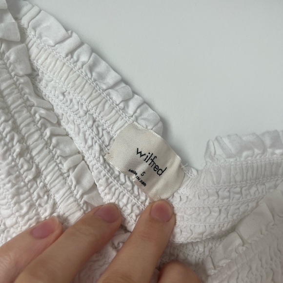 Aritzia Soirée Blouse White - Picture 6 of 6